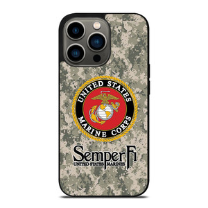USMC US MARINE CORPS SEMPER iPhone 13 Pro Case USMC US MARINE CORPS SEMPER iPhone 13 Pro Case