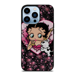 BETTY BOOP AND DOG CARTOON iPhone 13 Pro Max Case