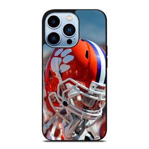CLEMSON TIGERS ICON ON HELMET iPhone 13 Pro Max Case