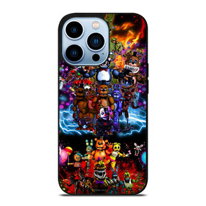 FIVE NIGHTS AT FREDDY'S ALL CHARACTERS iPhone 13 Pro Max Case FIVE NIGHTS AT FREDDY'S ALL CHARACTERS iPhone 13 Pro Max Case