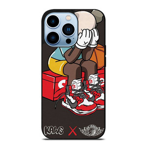 KAWS AIR JORDAN SUPREME iPhone 13 Pro Max Case KAWS AIR JORDAN SUPREME iPhone 13 Pro Max Case