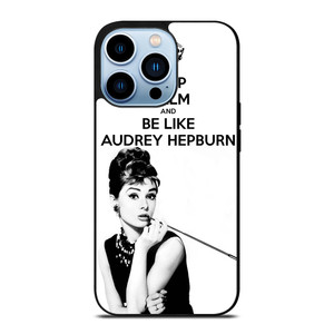 KEEP CALM AUDREY HEPBURN iPhone 13 Pro Max Case