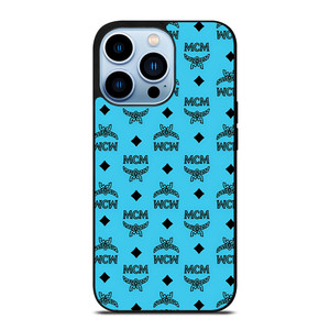 MCM WORLDWIDE ICON BLUE iPhone 13 Pro Max Case