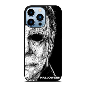 MICHAEL MYERS FACE HALLOWEEN FACE ART iPhone 13 Pro Max Case