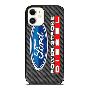 CARBON ORD POWERSTROKE DIESEL LOGO iPhone 12 Case CARBON ORD POWERSTROKE DIESEL LOGO iPhone 12 Case