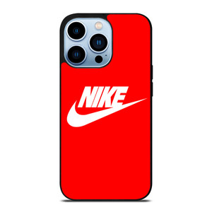 NIKE SWOOSH LOGO RED iPhone 13 Pro Max Case NIKE SWOOSH LOGO RED iPhone 13 Pro Max Case