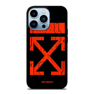 OFF WHITE RED CIRCUIT iPhone 13 Pro Max Case