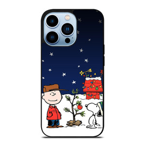 SNOOPY AND CHARLIE BROWN SNOW THE PEANUTS iPhone 13 Pro Max Case