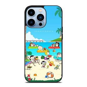 SNOOPY THE PEANUTS BEACH iPhone 13 Pro Max Case SNOOPY THE PEANUTS BEACH iPhone 13 Pro Max Case