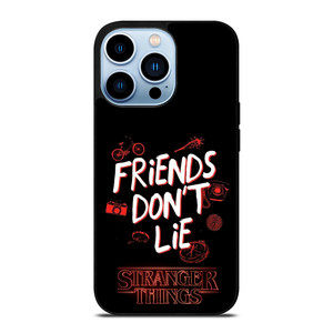 STRANGER THINGS FRIENDS DON'T LIE iPhone 13 Pro Max Case STRANGER THINGS FRIENDS DON'T LIE iPhone 13 Pro Max Case
