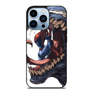 VENOM VS SPIDERMAN MARVEL CARTOON iPhone 13 Pro Max Case VENOM VS SPIDERMAN MARVEL CARTOON iPhone 13 Pro Max Case
