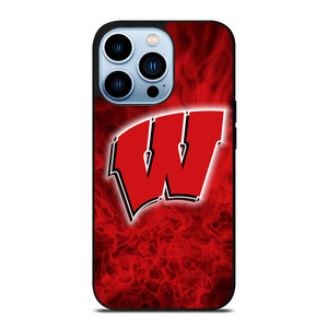 WISCONSIN BADGER LOGO iPhone 13 Pro Max Case WISCONSIN BADGER LOGO iPhone 13 Pro Max Case
