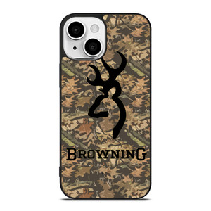 CAMO BROWNING LOGO iPhone 13 Mini Case CAMO BROWNING LOGO iPhone 13 Mini Case