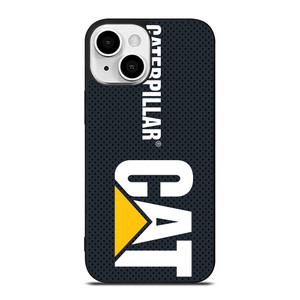 CATERPILLAR CAT LOGO CARBON iPhone 13 Mini Case CATERPILLAR CAT LOGO CARBON iPhone 13 Mini Case