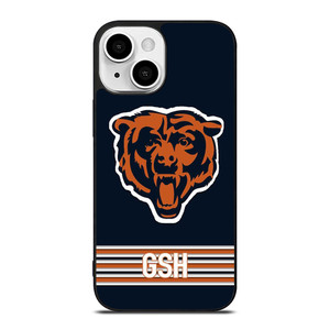CHICAGO BEARS LOGO EMBLEM iPhone 13 Mini Case CHICAGO BEARS LOGO EMBLEM iPhone 13 Mini Case