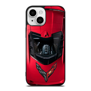 CORVETTE CHEVY RED CAR iPhone 13 Mini Case CORVETTE CHEVY RED CAR iPhone 13 Mini Case
