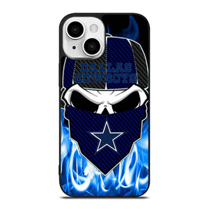 DALLAS COWBOYS SKULL BANDANA iPhone 13 Mini Case DALLAS COWBOYS SKULL BANDANA iPhone 13 Mini Case