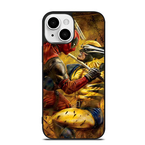 DEADPOOL VS WOLVERINE MARVEL iPhone 13 Mini Case DEADPOOL VS WOLVERINE MARVEL iPhone 13 Mini Case