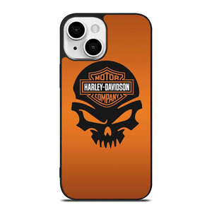 HARLEY DAVIDSON MOTORCYCLE SKULL LOGO iPhone 13 Mini Case