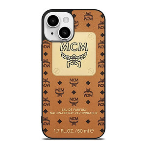 MCM WORLDWIDE PARFUM LOGO iPhone 13 Mini Case MCM WORLDWIDE PARFUM LOGO iPhone 13 Mini Case
