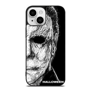 MICHAEL MYERS FACE HALLOWEEN FACE ART iPhone 13 Mini Case