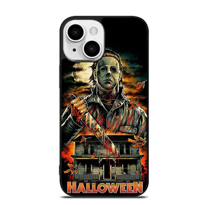 MICHAEL MYERS FACE HALLOWEEN HORROR CARTOON iPhone 13 Mini Case
