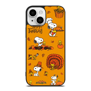 SNOOPY THE PEANUTS HAPPY THANKSGIVING iPhone 13 Mini Case SNOOPY THE PEANUTS HAPPY THANKSGIVING iPhone 13 Mini Case