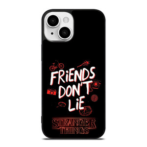 STRANGER THINGS FRIENDS DON'T LIE iPhone 13 Mini Case STRANGER THINGS FRIENDS DON'T LIE iPhone 13 Mini Case