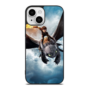 TOOTHLESS AND HICCUP TRAIN YOUR DRAGON iPhone 13 Mini Case TOOTHLESS AND HICCUP TRAIN YOUR DRAGON iPhone 13 Mini Case