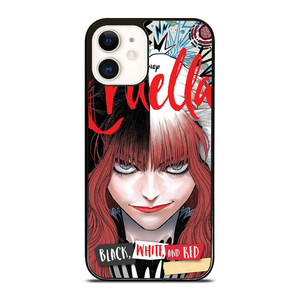 CRUELLA DEVILLE YOUNG DISNEY CARTOON 946 iPhone 12 Case