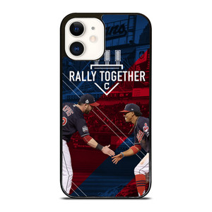 CLEVELAND INDIANS RALLY TOGETHER iPhone 12 Case CLEVELAND INDIANS RALLY TOGETHER iPhone 12 Case