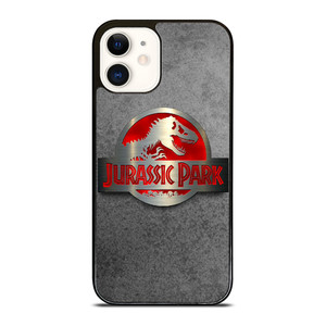 JURASSIC LOGO METAL 946 iPhone 12 Case