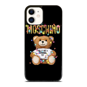 MOSCHINO BEAR IS NOT A TOY 946 iPhone 12 Case