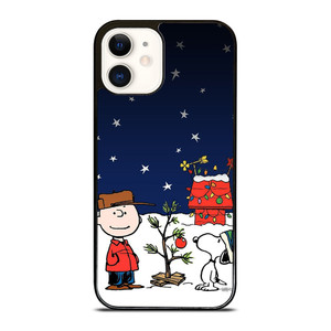 SNOOPY AND CHARLIE BROWN SNOW THE PEANUTS 946 iPhone 12 Case