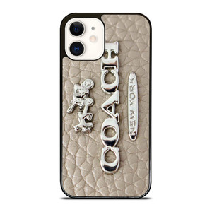 COACH LOGO GLOWING TEXTURE iPhone 12 Case COACH LOGO GLOWING TEXTURE iPhone 12 Case