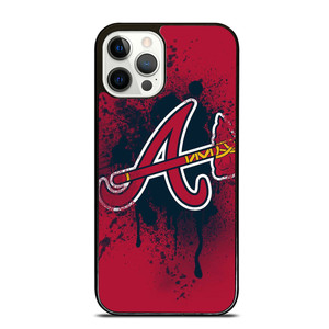 ATLANTA BRAVES MLB LOGO ICON iPhone 12 Pro Case ATLANTA BRAVES MLB LOGO ICON iPhone 12 Pro Case