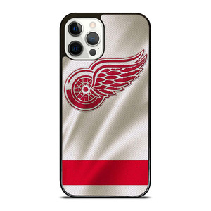 DETROIT RED WINGS HOCKEY TEAM JERSEY LOGO iPhone 12 Pro Case