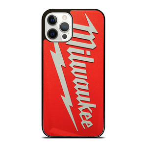 MILWAUKEE TOOL LOGO RED PLATE iPhone 12 Pro Case MILWAUKEE TOOL LOGO RED PLATE iPhone 12 Pro Case