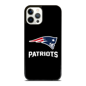 NEW ENGLAND PATRIOTS LOGO BLACK iPhone 12 Pro Case