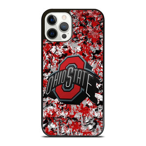 OHIE STATE BUCKEYES FOOTBALL EMBLEM iPhone 12 Pro Case
