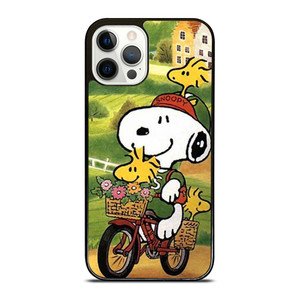 SNOOPY THE PEANUTS BICYCLE iPhone 12 Pro Case SNOOPY THE PEANUTS BICYCLE iPhone 12 Pro Case