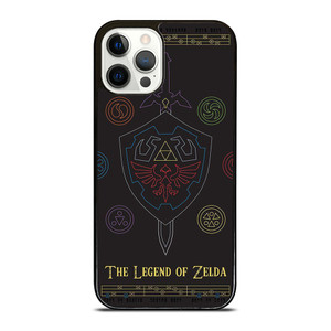 THE LEGEND OF ZELDA GAME ICON LOGO iPhone 12 Pro Case THE LEGEND OF ZELDA GAME ICON LOGO iPhone 12 Pro Case