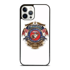 USMC US MARINE SEAL CORPS LOGO EMBLEM iPhone 12 Pro Case