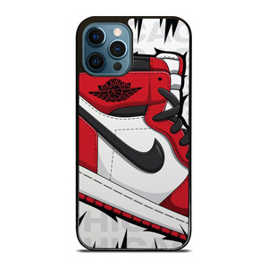 AIR ORDAN NIKE RED SNEAKERS iPhone 12 Pro Max Case AIR ORDAN NIKE RED SNEAKERS iPhone 12 Pro Max Case