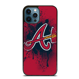 ATLANTA BRAVES MLB LOGO ICON iPhone 12 Pro Max Case ATLANTA BRAVES MLB LOGO ICON iPhone 12 Pro Max Case