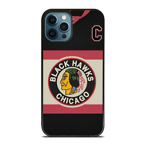 CHICAGO BLACKHAWKS FOOTBALL JERSEY iPhone 12 Pro Max Case