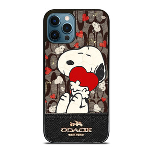 COACH NEW YORK SNOOPY iPhone 12 Pro Max Case