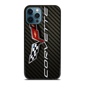 CORVETTE CHEY LOGO CARBON iPhone 12 Pro Max Case CORVETTE CHEY LOGO CARBON iPhone 12 Pro Max Case