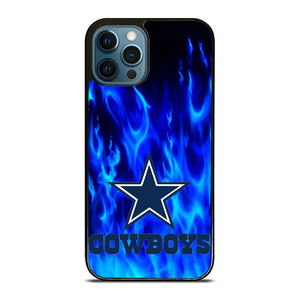 DALLAS COWBOYS LOGO BLUE FIRE iPhone 12 Pro Max Case