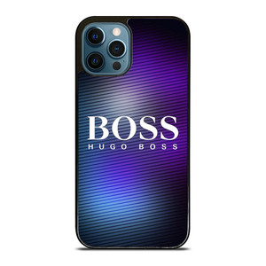 HUGO BOSS STRIPE LOGO iPhone 12 Pro Max Case